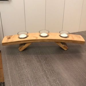 💥SALE💥 - Beautiful wood candle holder!!